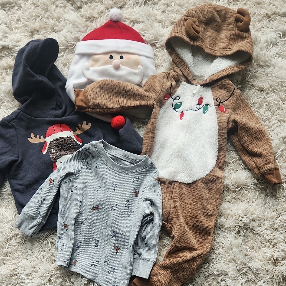 Adorable Holiday Baby Outfit Set
